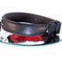 SiaLinda: Halsband echtes Elch Leder schwarz 30mm, solo oder mit O - Ring, Geschenkverpackung - SiaLinda.com